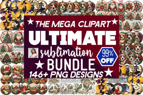 Download The Mega Sublimation Clipart Bundle - Premium Resources