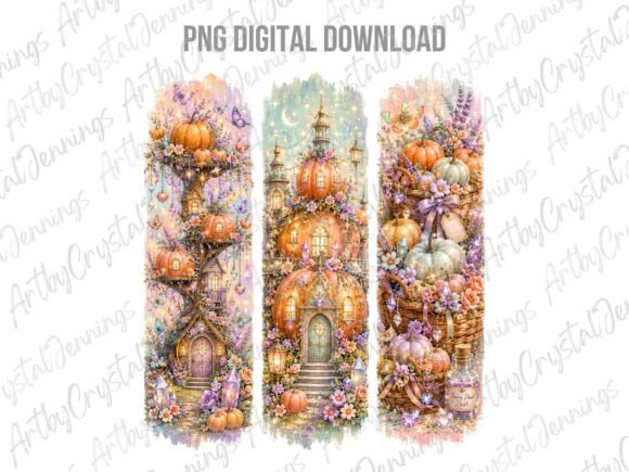 Download Magical Pumpkin Fairy House PNG - Magical Collection