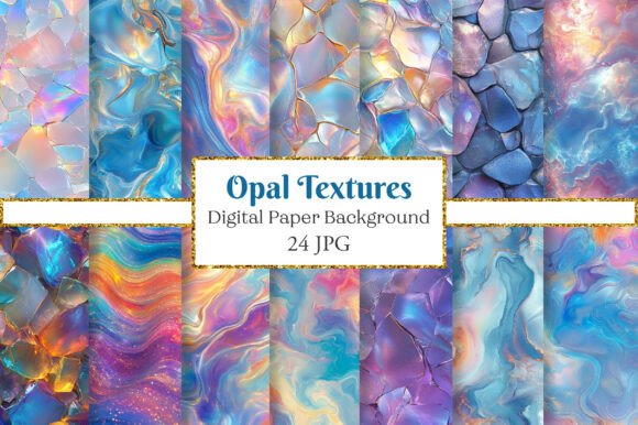Opal Textures Seamless Patterns - Download Now