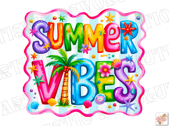 Download Colorful Summer Png Summer Vibes PNG - Colorful Collection