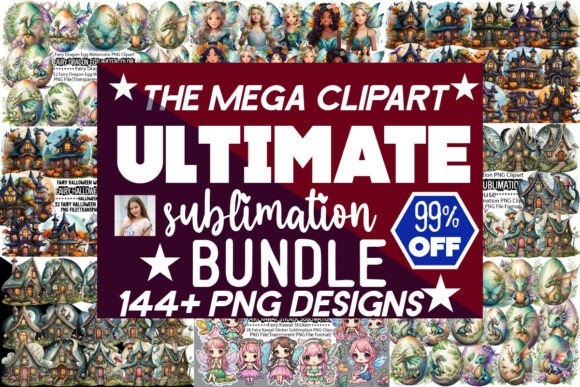 Download The Mega Sublimation Clipart Bundle - Premium Resources